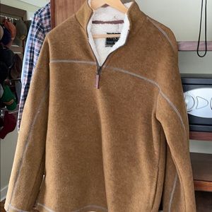 True grit Sherpa pullover